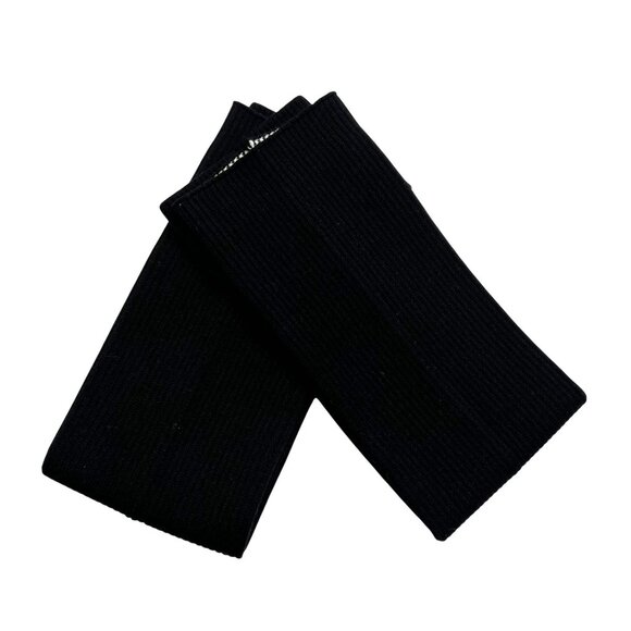 Chanel Ribbed Leg Warmers in Black - Picture 3 of 6